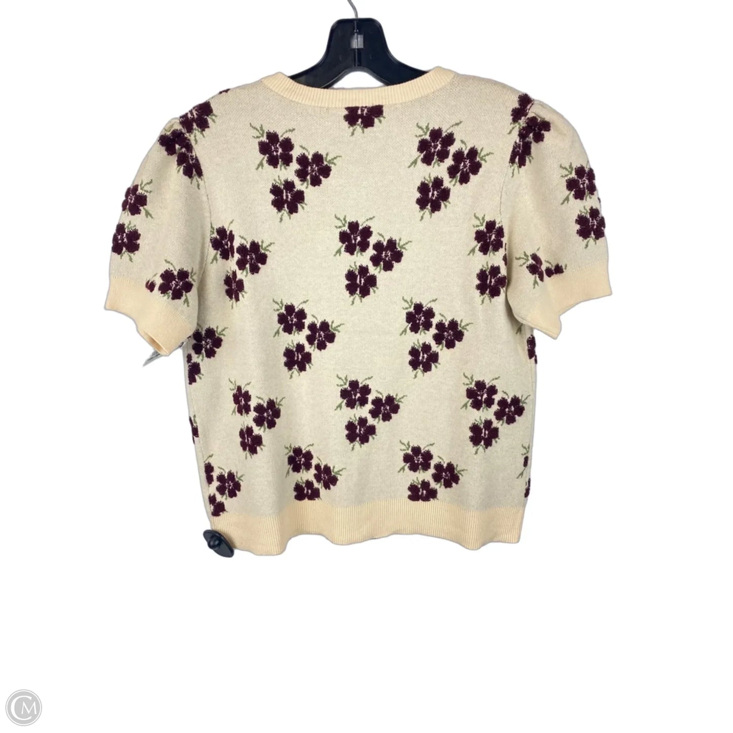 Cardigan By Cmc In Floral Print, Size: L