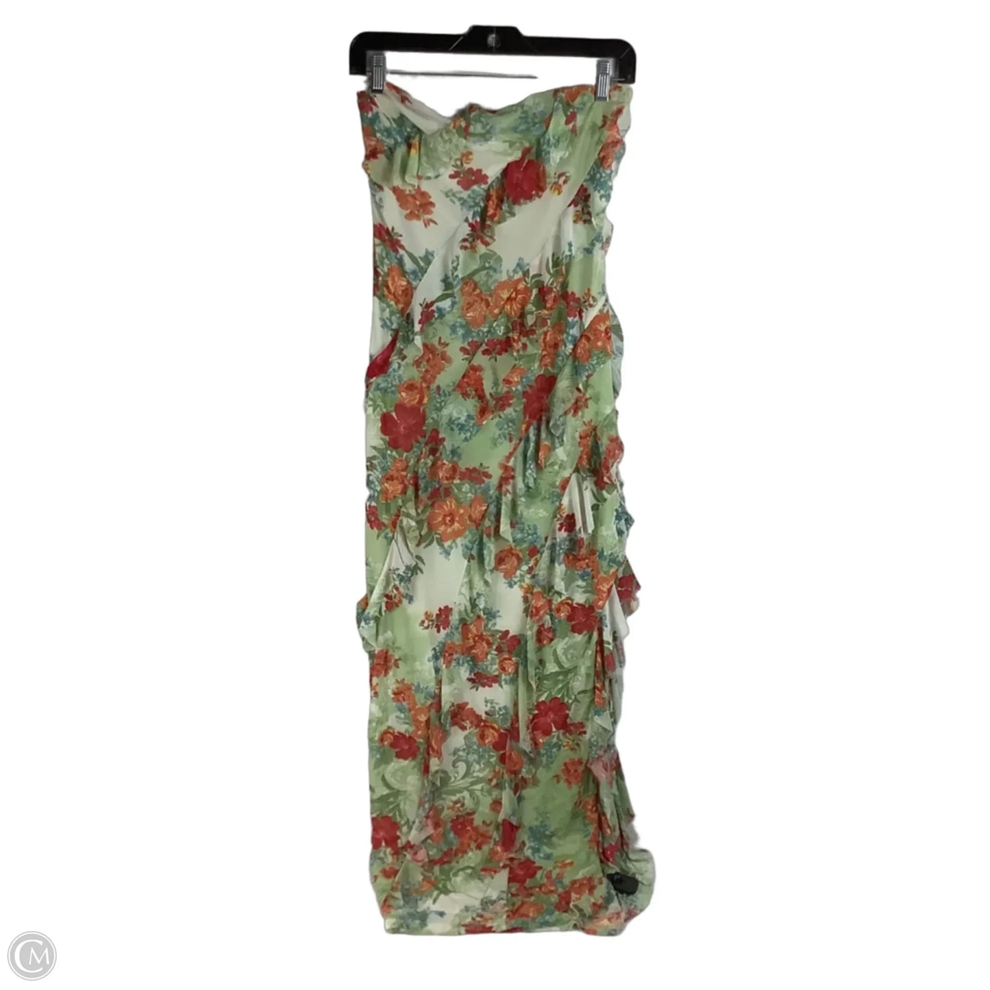 Dress Party Long By Sincerely Jules In Floral Print, Size: Estimated M