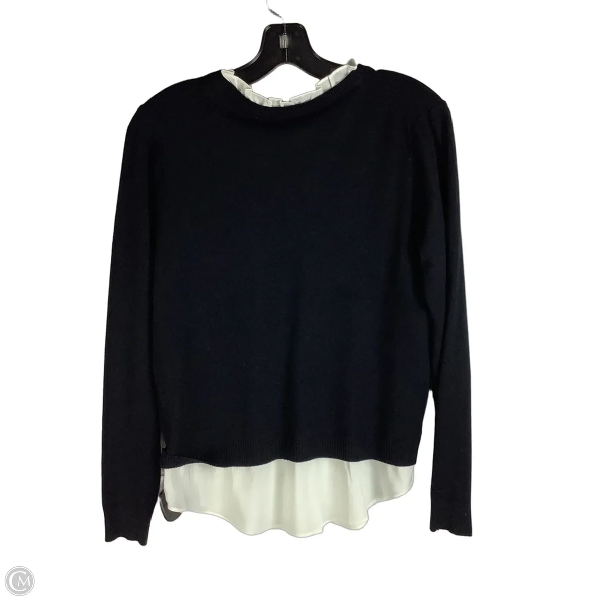 Top Long Sleeve By Cmc In Black, Size: S