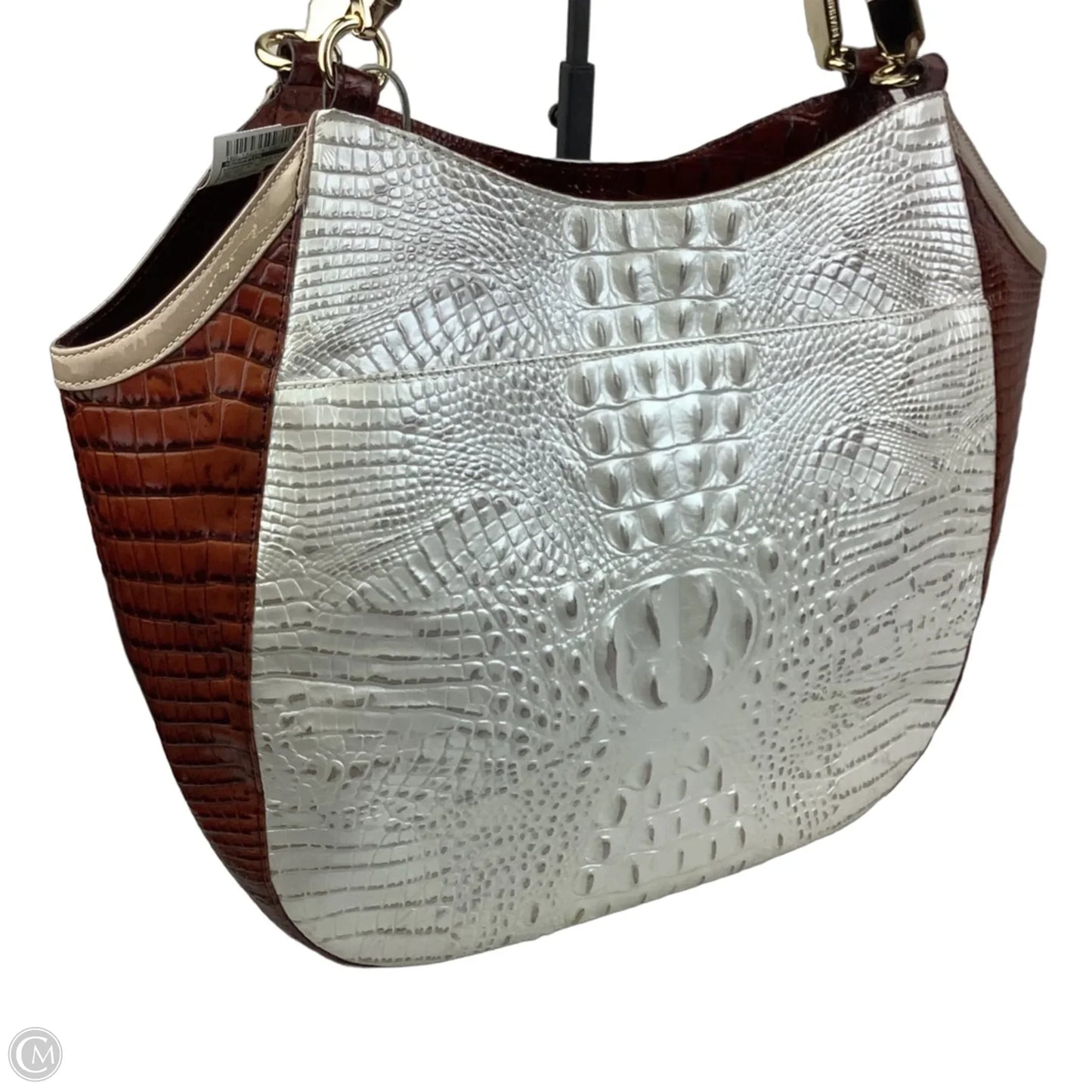 Handbag Designer By Brahmin, Size: Large -AS IS-