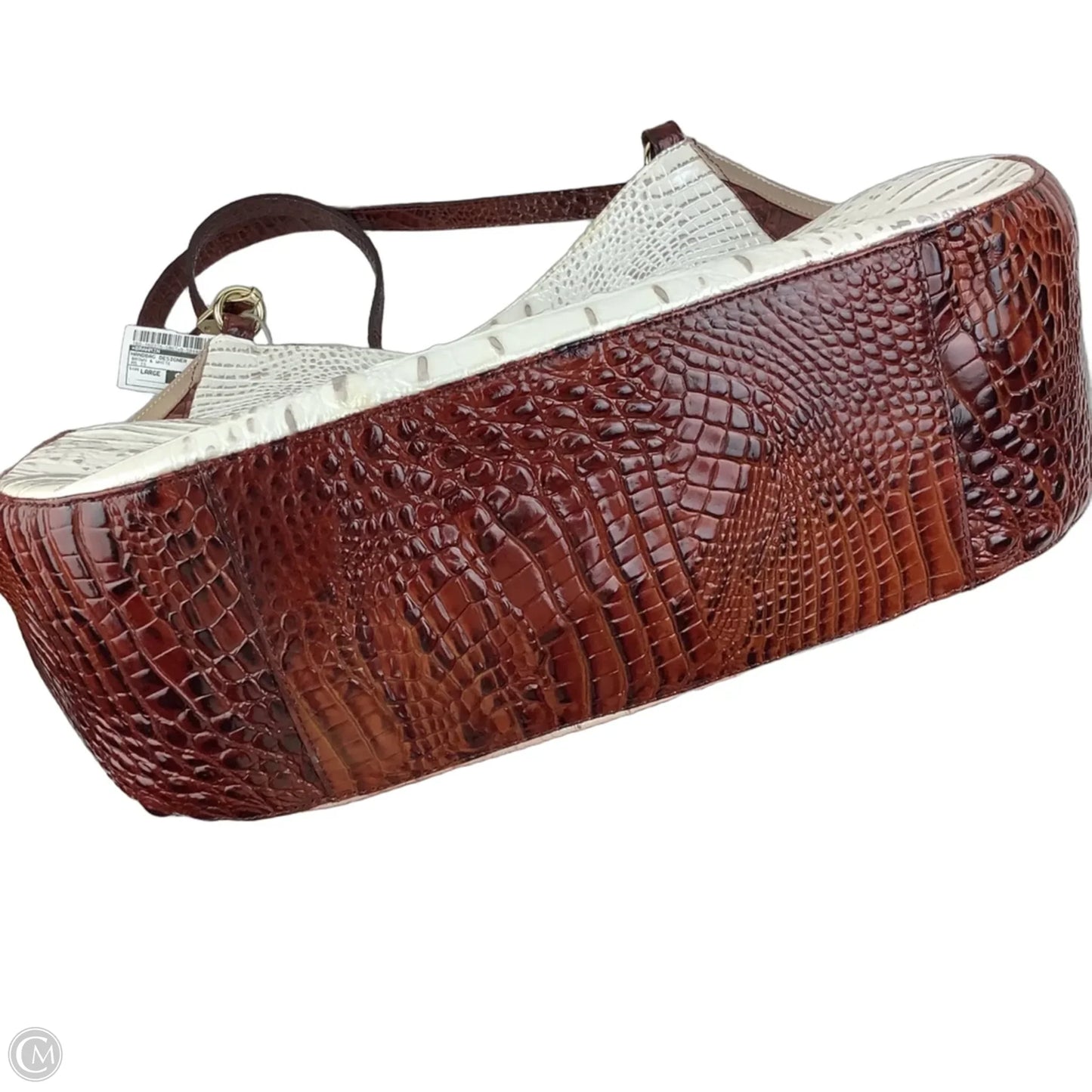 Handbag Designer By Brahmin, Size: Large -AS IS-