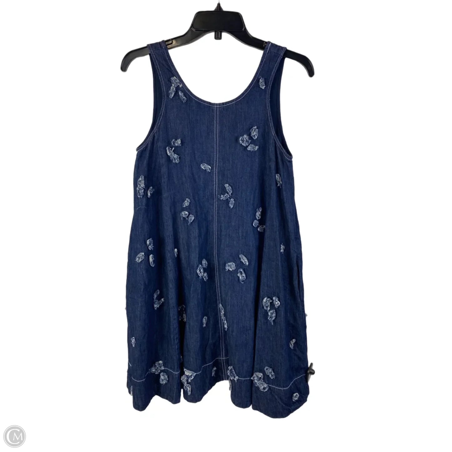 Dress Casual Short By Maeve In Blue Denim, Size: Xs