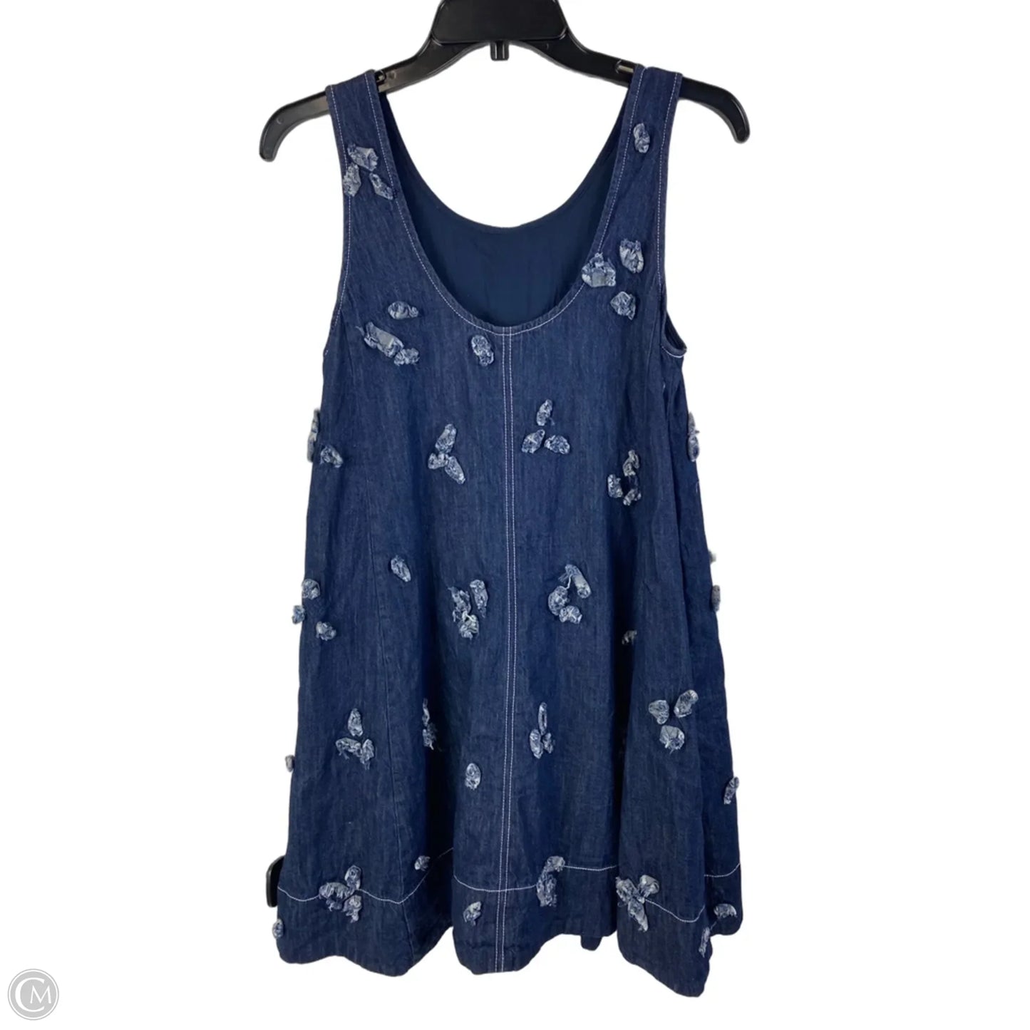 Dress Casual Short By Maeve In Blue Denim, Size: Xs