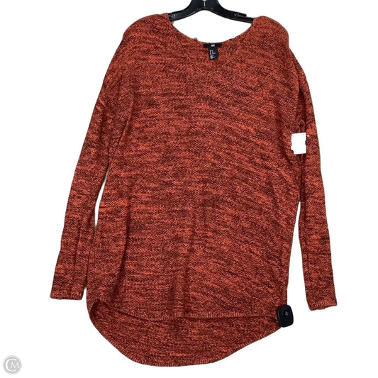 Sweater By H&m In Orange, Size: M
