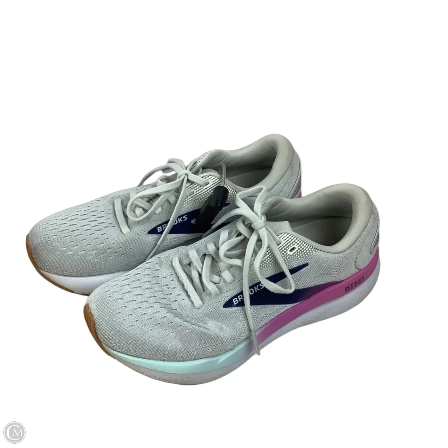 Shoes Sneakers By Brooks In Grey, Size: 7.5