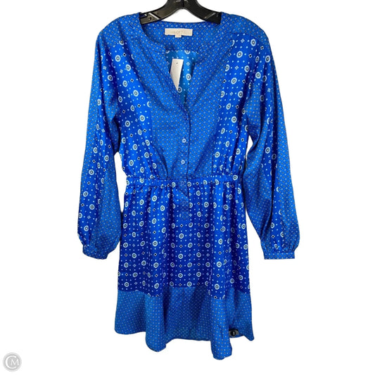 Dress Casual Short By Loft In Blue, Size: Xs