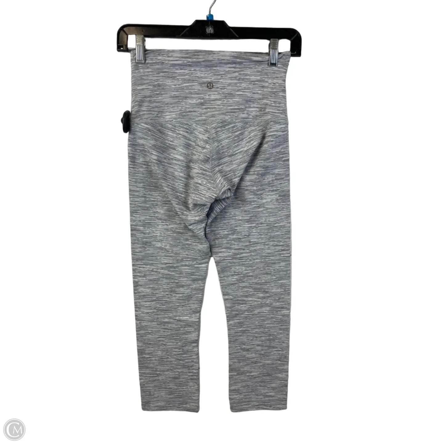 Athletic Leggings By Lululemon In Black & White, Size: 4