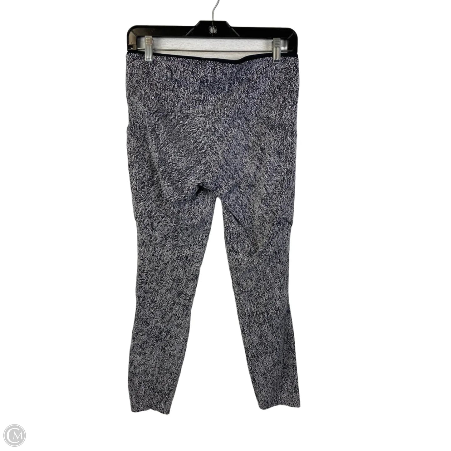 Athletic Leggings By Lululemon In Black & White, Size: 8