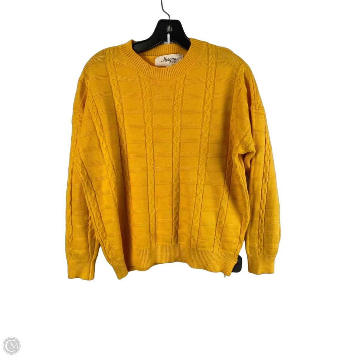 Sweater By Cmc In Yellow, Size: L