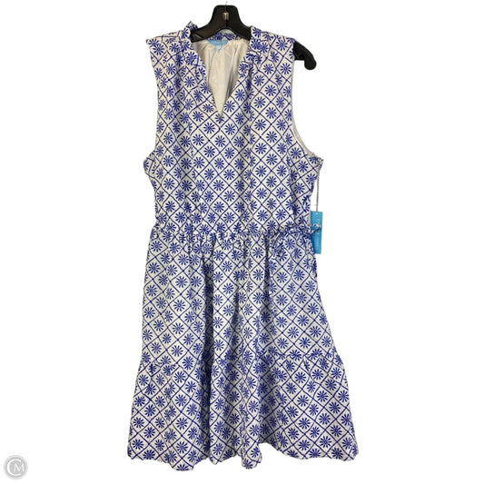 Dress Casual Short By Draper James In Blue, Size: Xxl