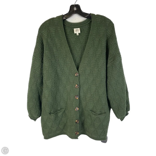 Cardigan By Cmc In Green, Size: M