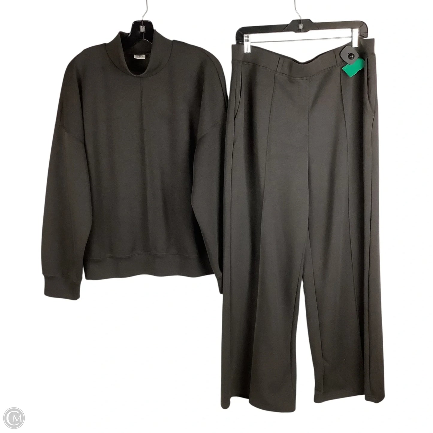 Athletic Pants 2pc By Clothes Mentor In Brown, Size: Xl