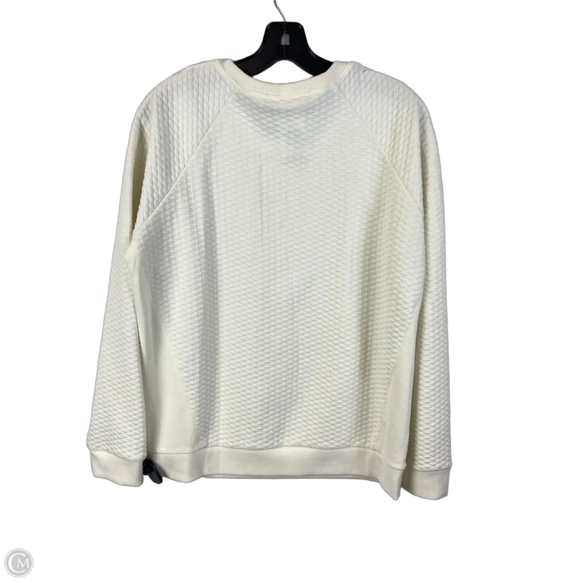 Top Long Sleeve By Bcbgmaxazria In Cream, Size: S