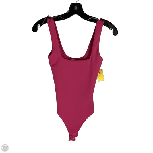Bodysuit By Good American In Pink, Size: Xs