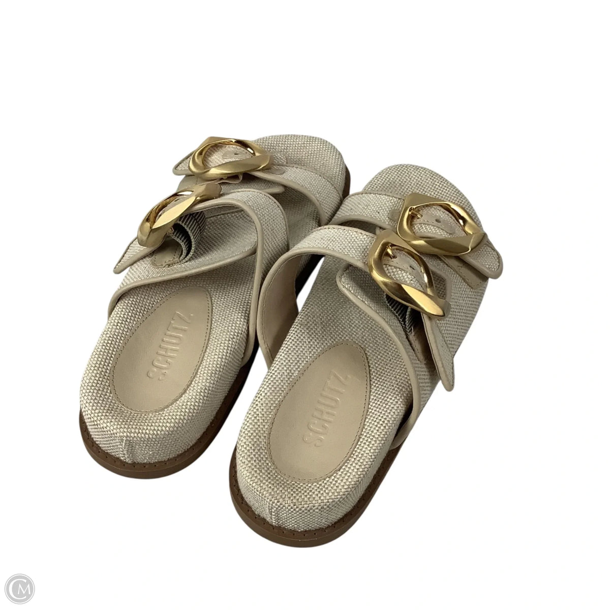 Sandals Flats By Schutz In Tan, Size: 6