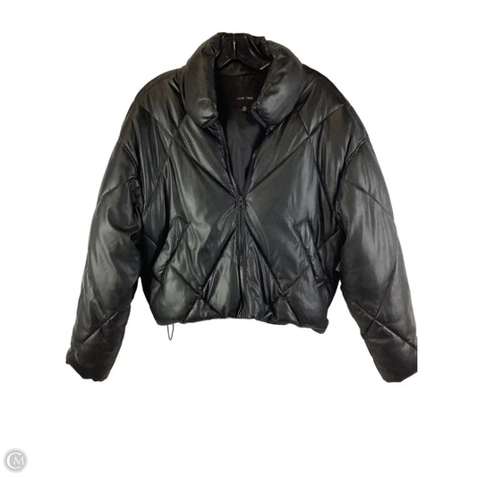 Jacket Puffer & Quilted By Love Tree In Black, Size: M