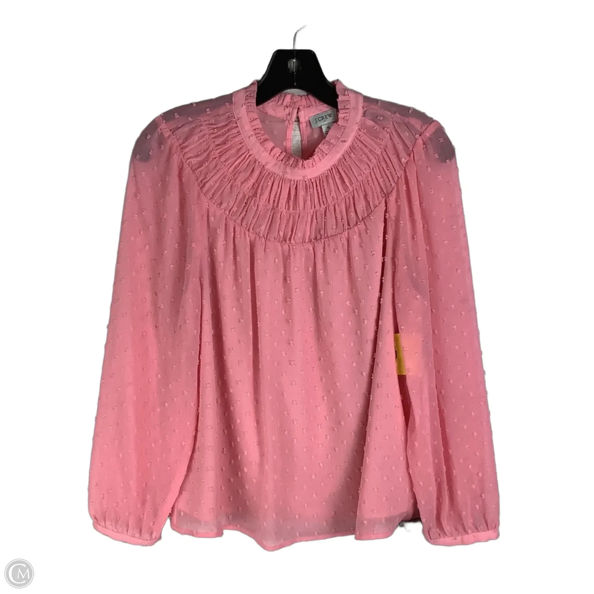 Top Long Sleeve By J. Crew In Pink, Size: S