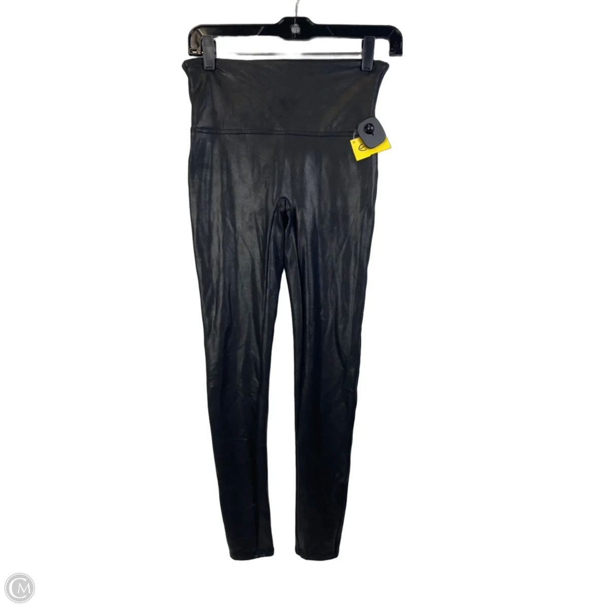Athletic Leggings By Spanx In Black, Size: M