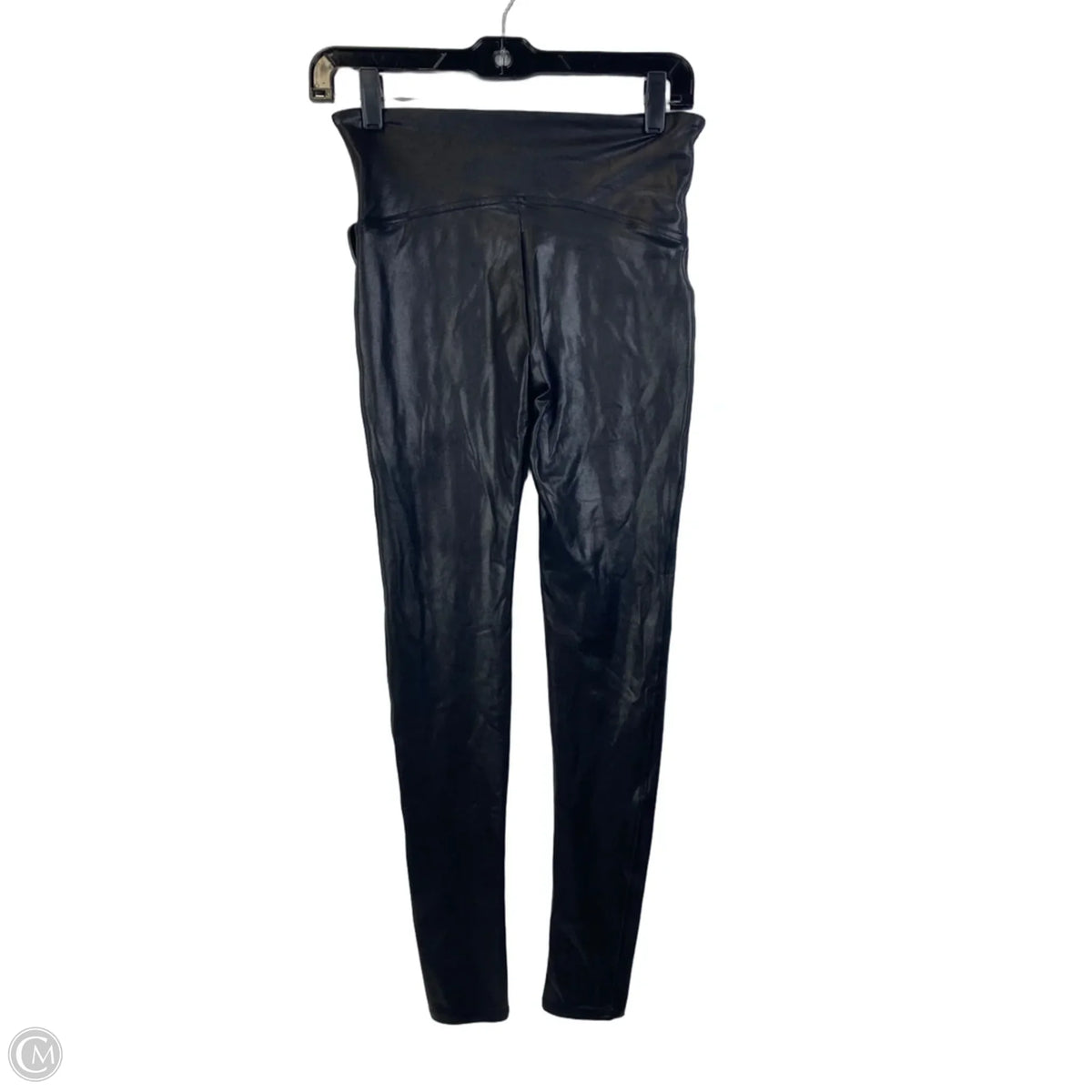 Athletic Leggings By Spanx In Black, Size: M