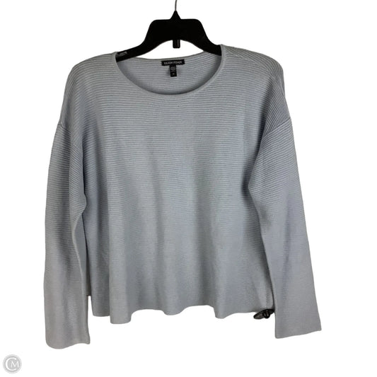 Top Long Sleeve By Eileen Fisher In Blue, Size: S