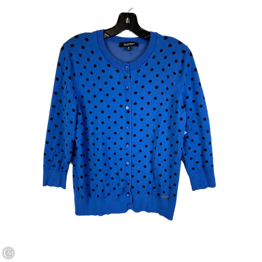 Cardigan By Ellen Tracy In Polkadot Pattern, Size: M