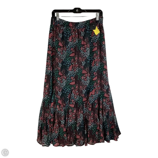 Skirt Maxi By Loft In Multi-colored, Size: M