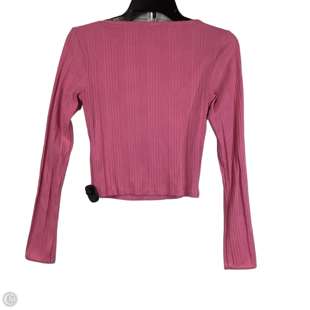 Top Long Sleeve By Bdg In Pink, Size: S