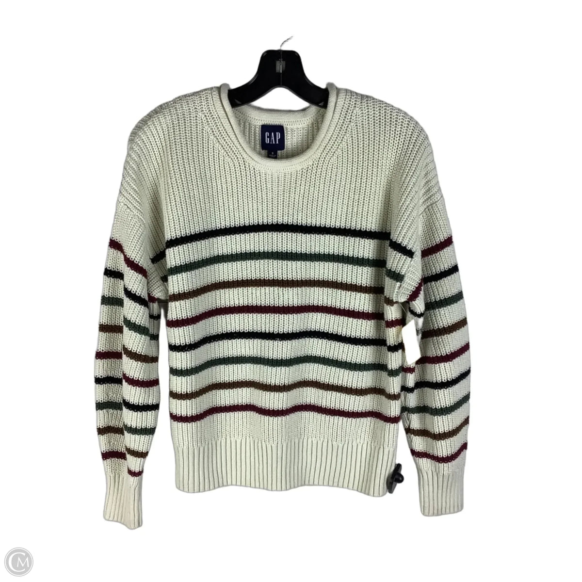 Sweater By Gap In Striped Pattern, Size: S