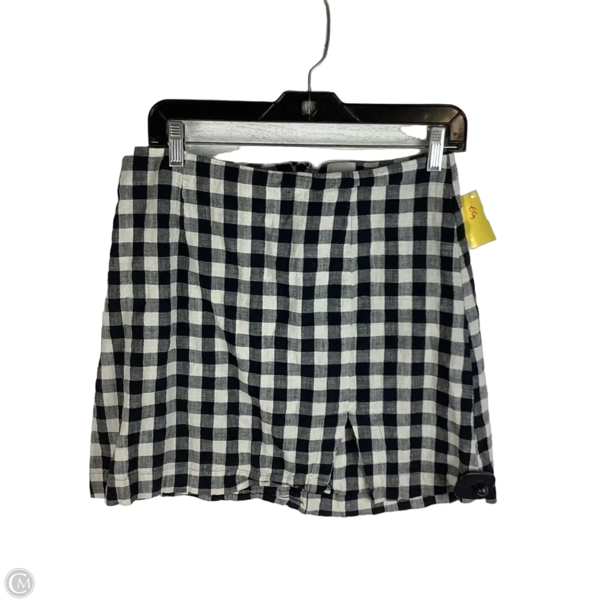 Skirt Mini & Short By Maeve In Checkered Pattern, Size: M