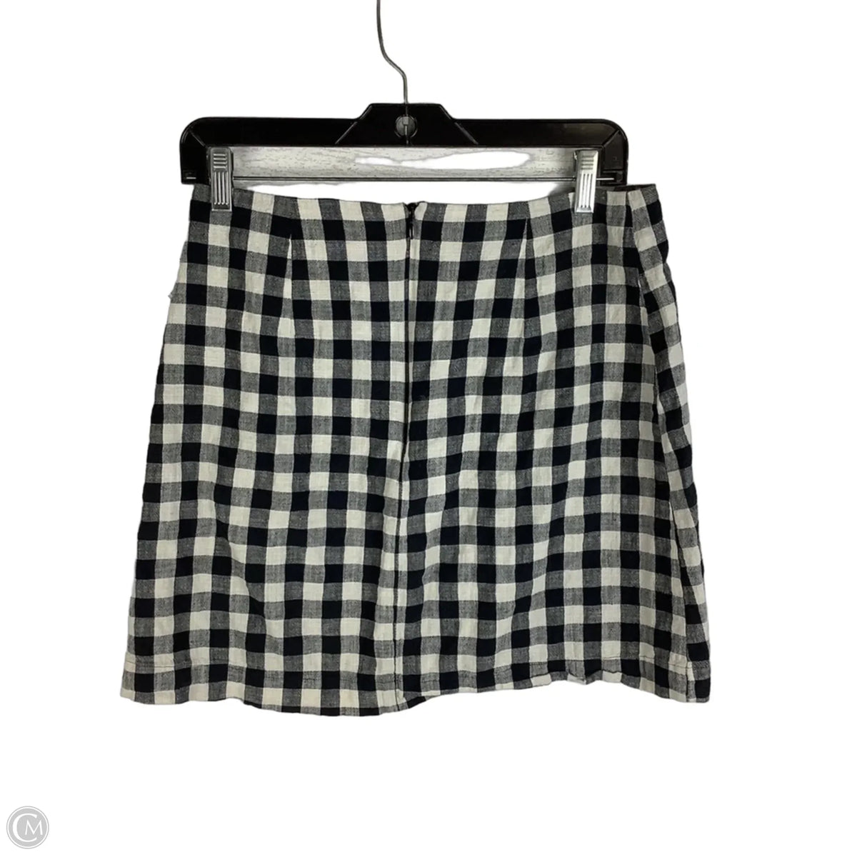 Skirt Mini & Short By Maeve In Checkered Pattern, Size: M