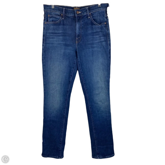 Jeans Designer By Mother In Blue Denim, Size: 12