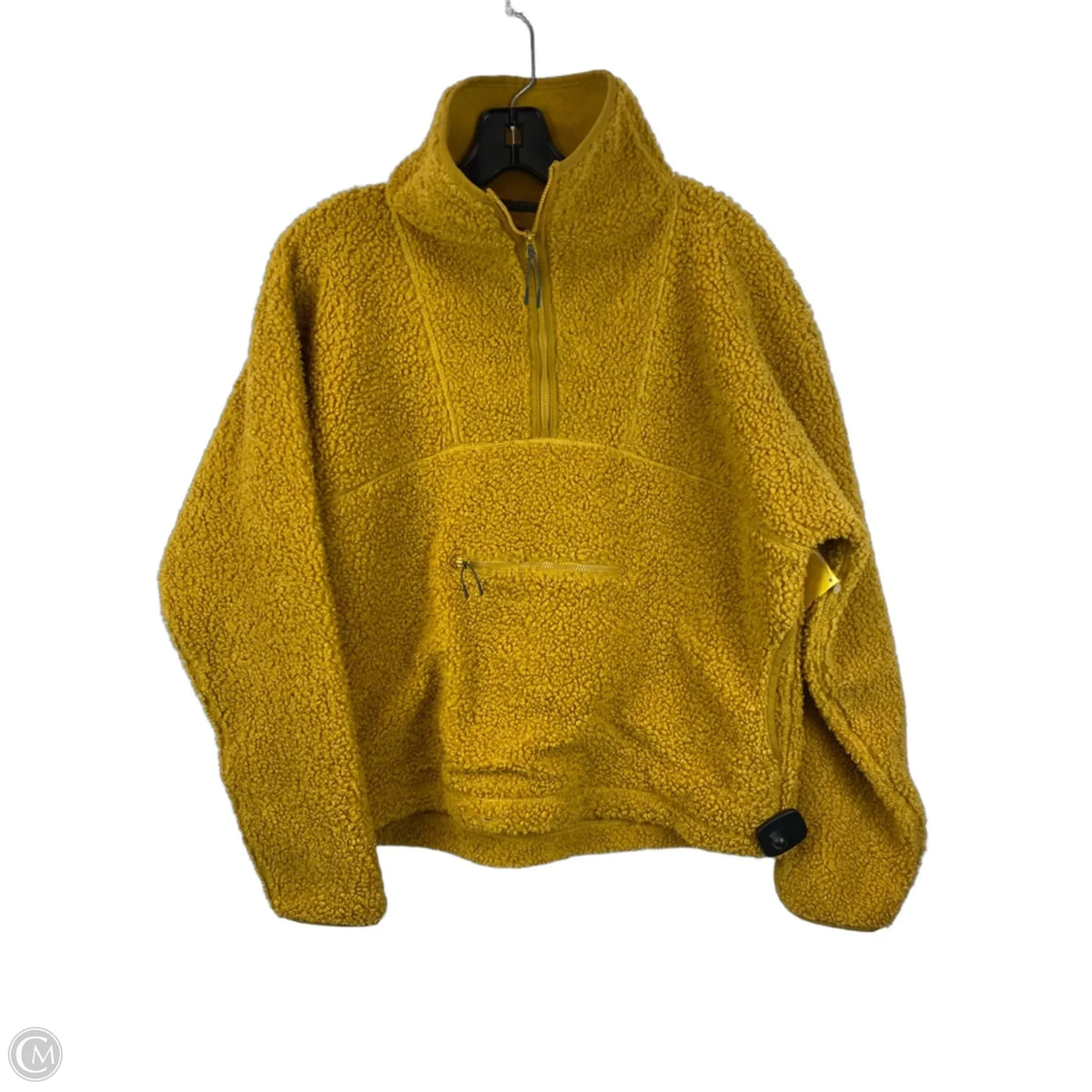 Sweatshirt Collar By Cmc In Yellow, Size: M