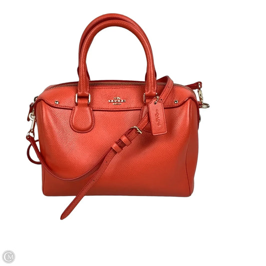 Crossbody Designer By Coach, Size: Small