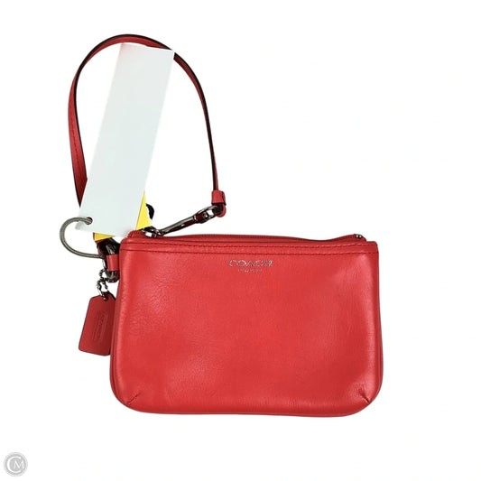 Wristlet Designer By Coach, Size: Small