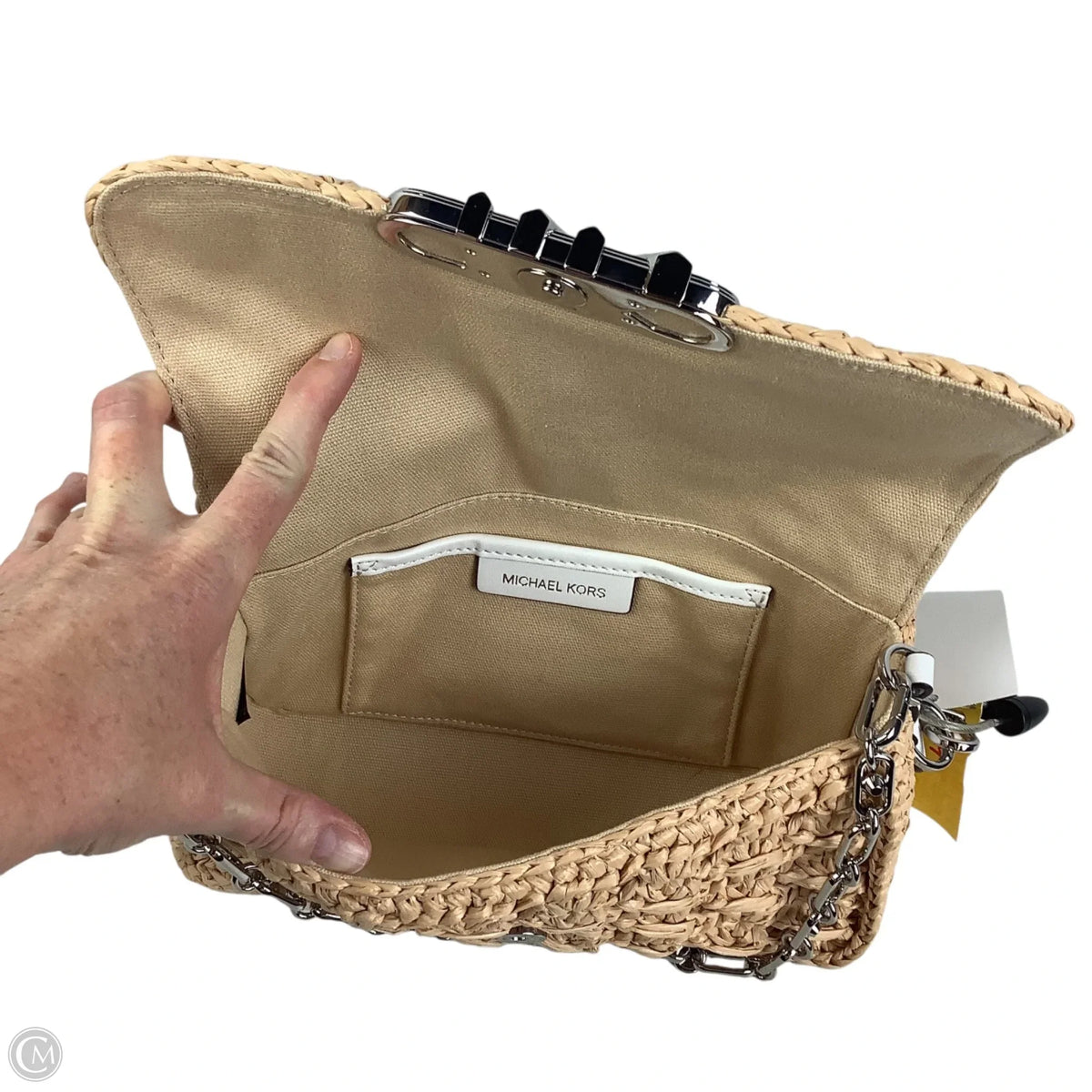 Handbag Designer By Michael Kors, Size: Medium