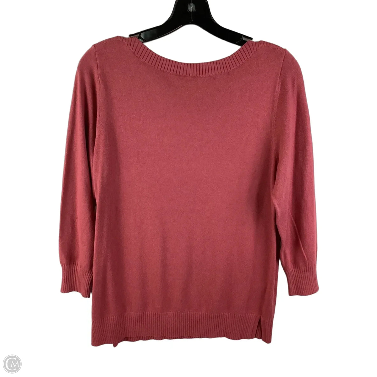 Top Long Sleeve By Loft In Pink, Size: M