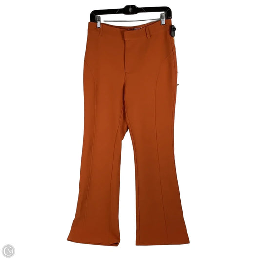 Pants Wide Leg By Urban Outfitters In Orange, Size: 6