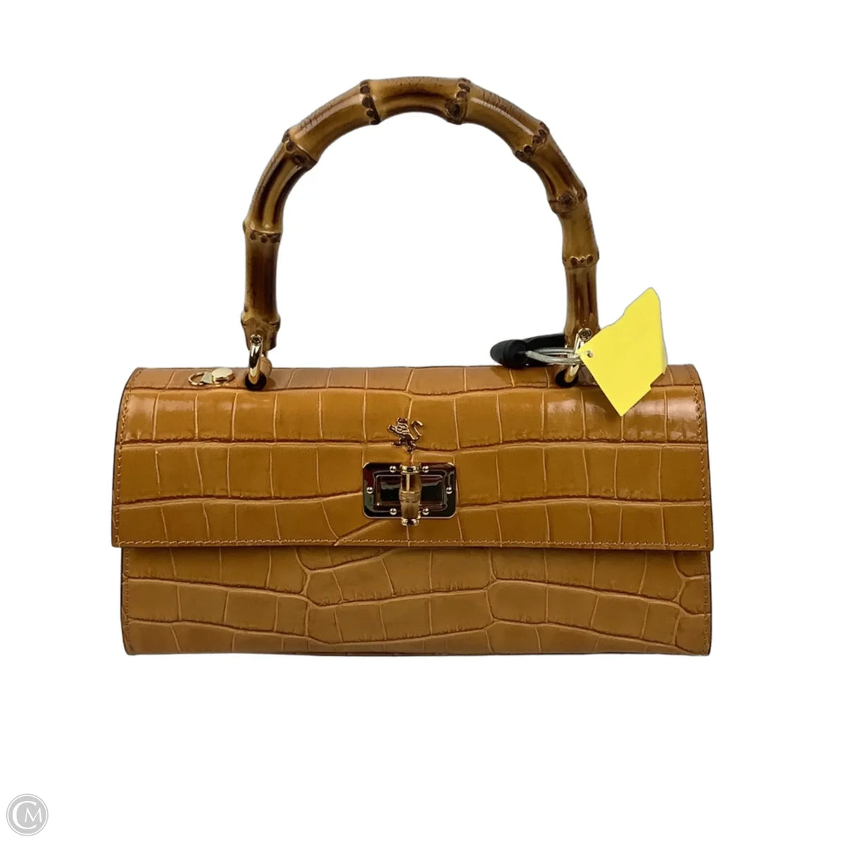 Handbag Leather By Cma, Size: Small