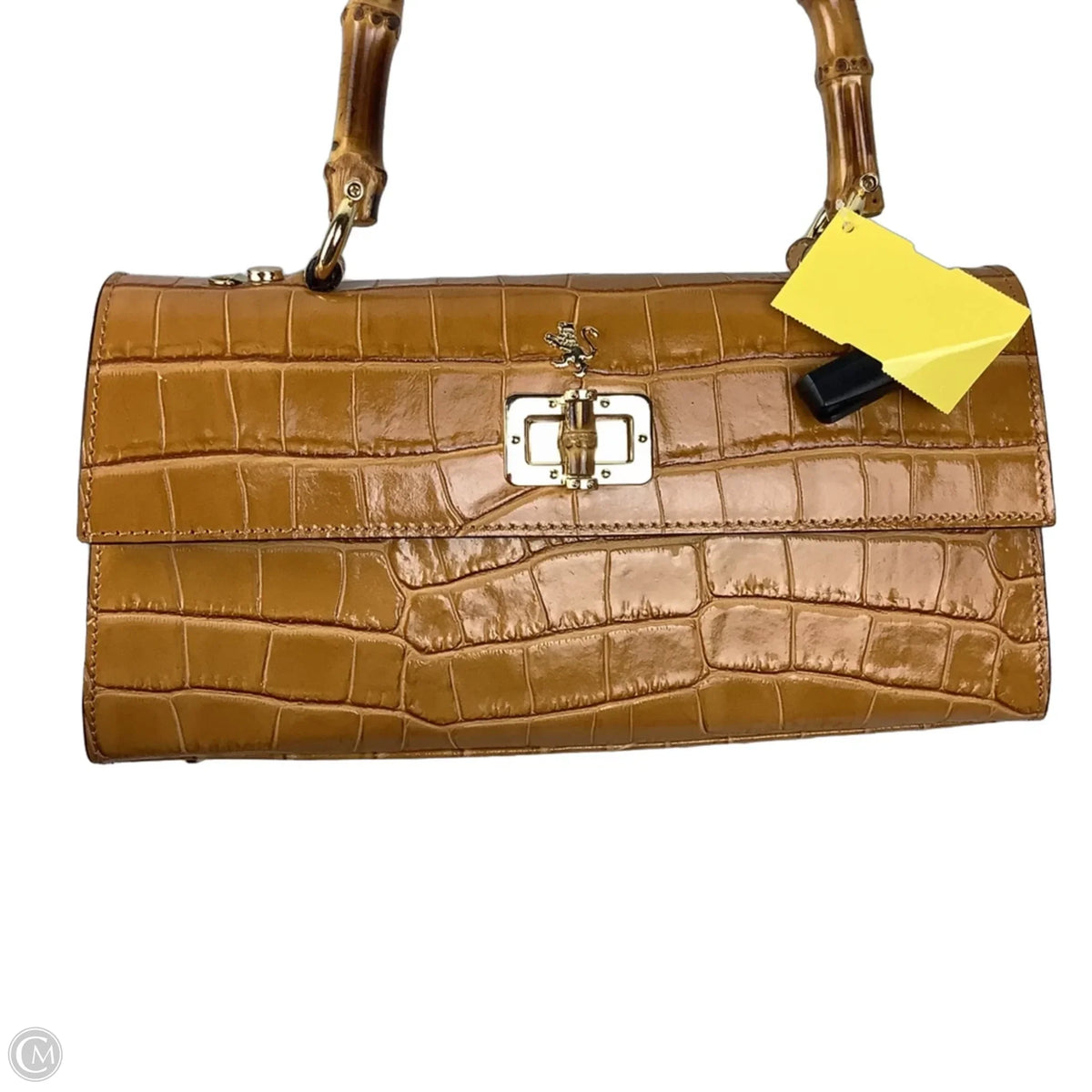 Handbag Leather By Cma, Size: Small