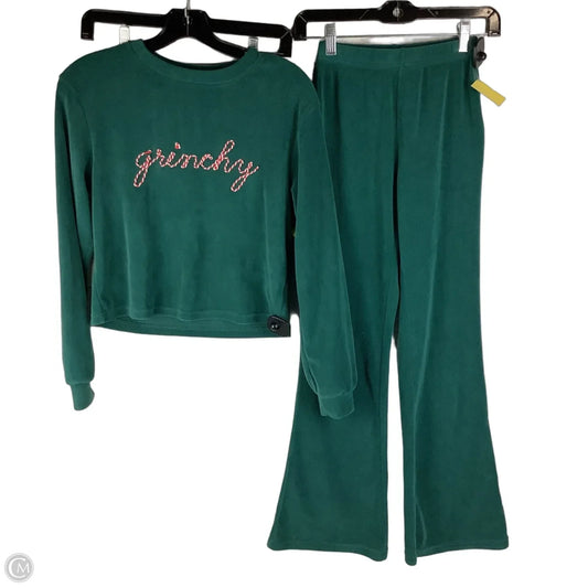 Shorts Set By Wallflower In Green, Size: Xs bottoms, estimated XS top