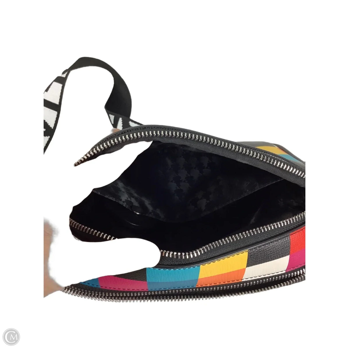 Crossbody Designer By Karl Lagerfeld, Size: Medium