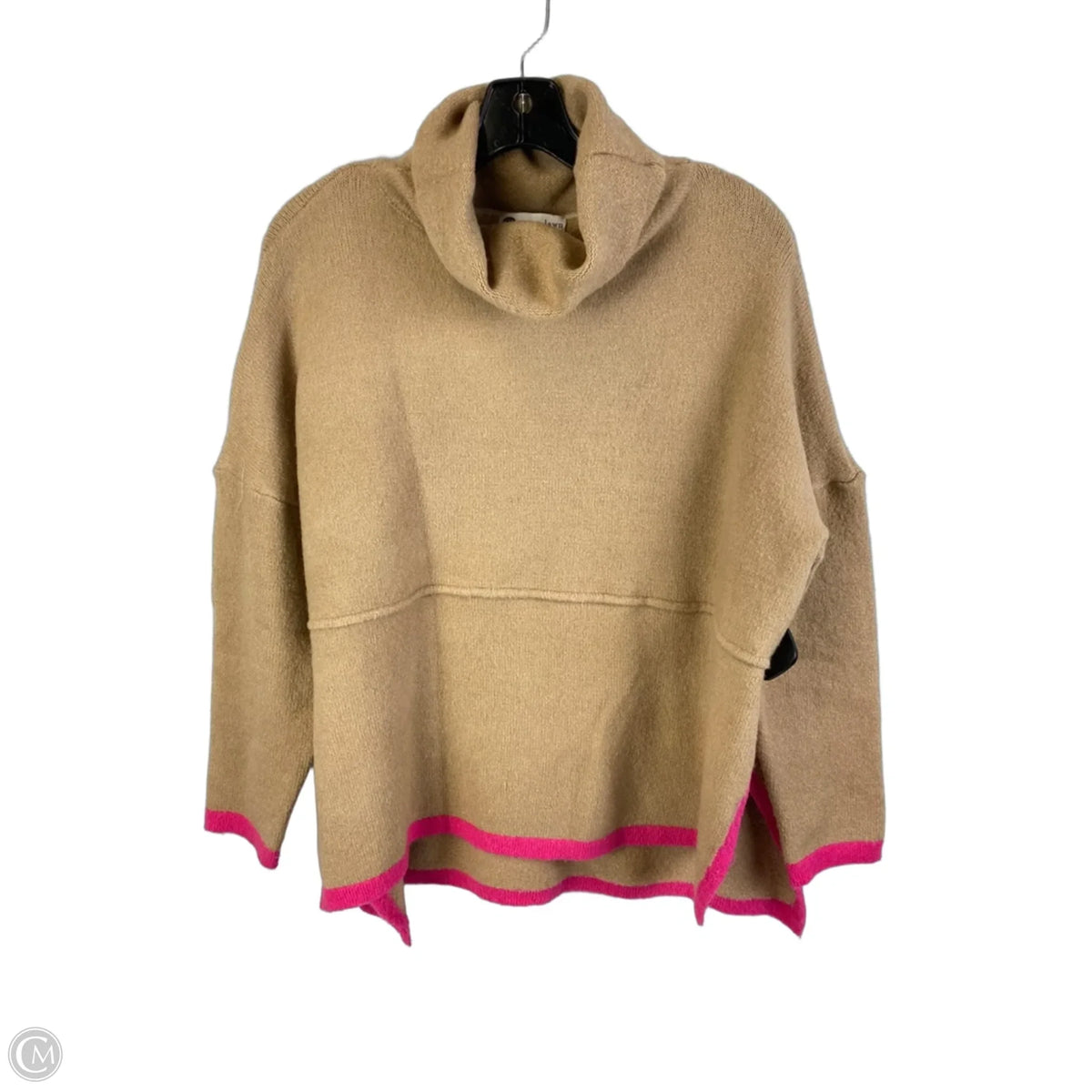 Sweater By Cmc In Tan