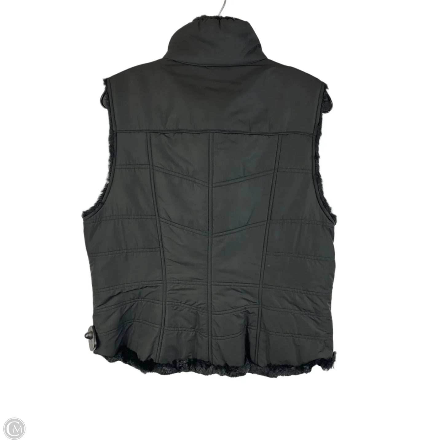 Vest Puffer & Quilted By Cabi In Black, Size: Xl