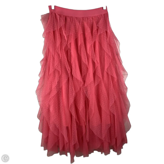 Skirt Maxi By Cotton Bleu In Pink, Size: S
