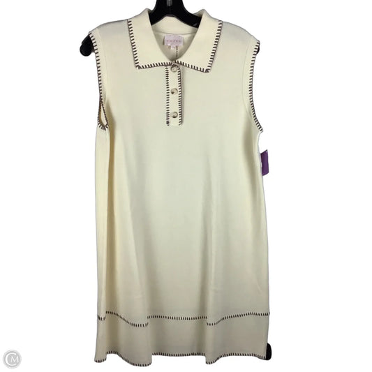 Dress Casual Short By Entro In Cream, Size: L