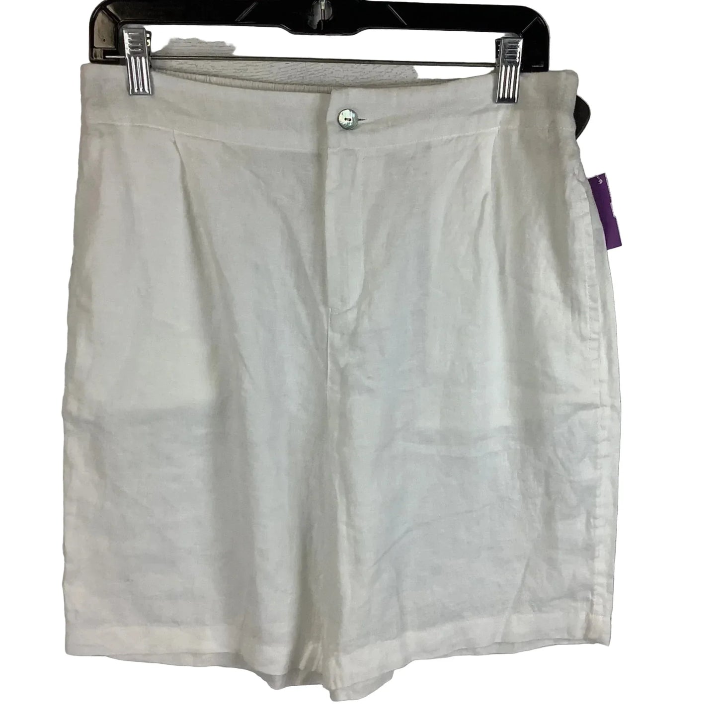 Shorts By Tahari In White, Size: L