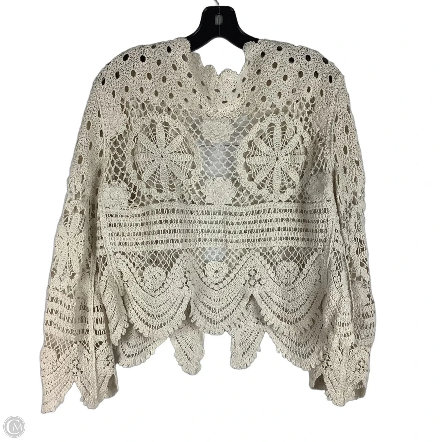 Cardigan By Solitaire In Beige, Size: M
