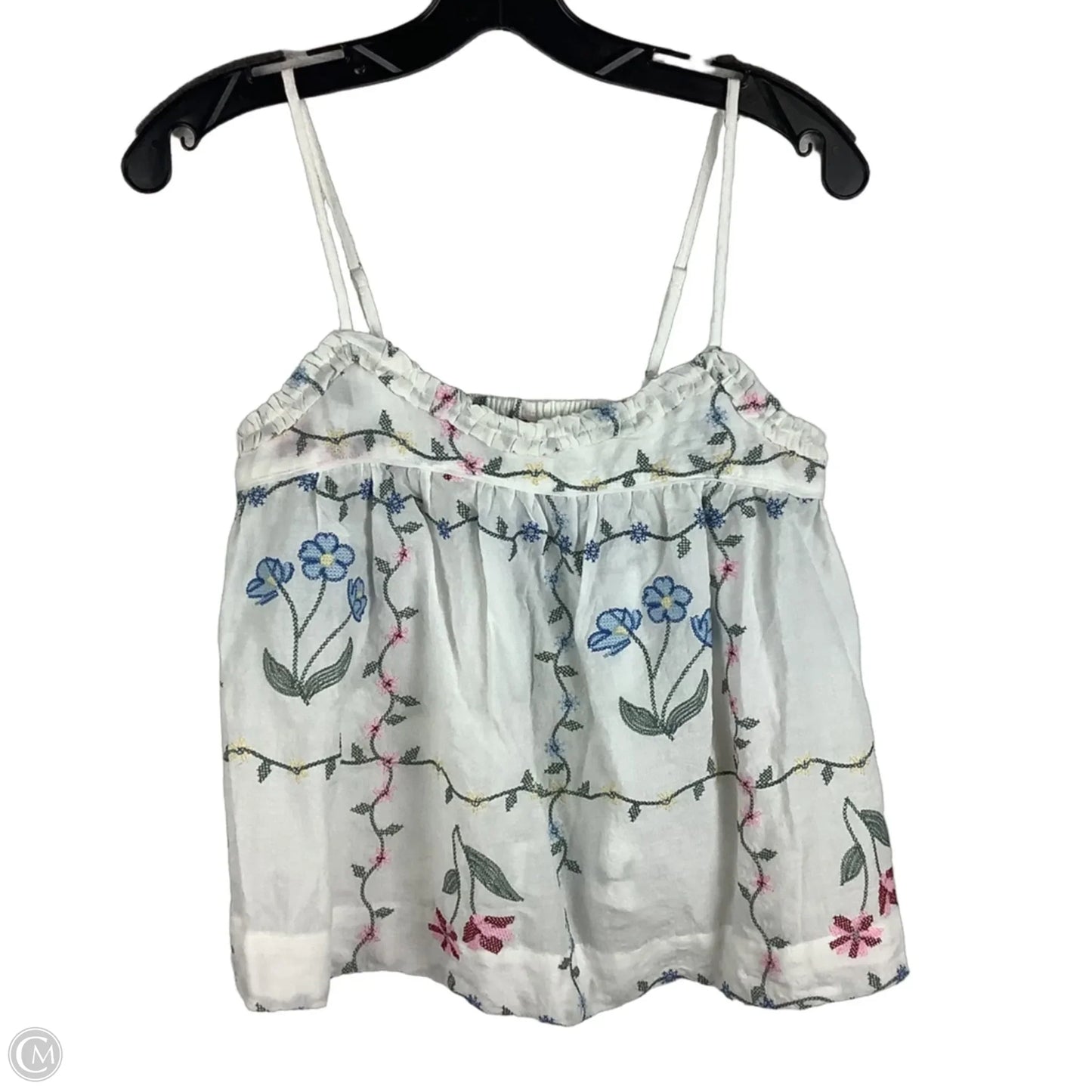 Top Sleeveless By Wild Fable In Floral Print, Size: S