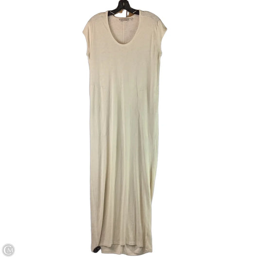 Dress Casual Maxi By Athleta In Cream, Size: Xs