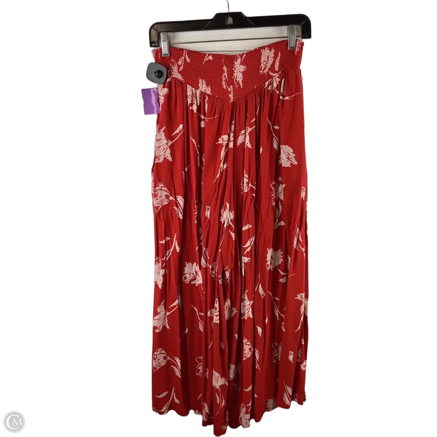 Pants Wide Leg By Free People In Red & White, Size: M